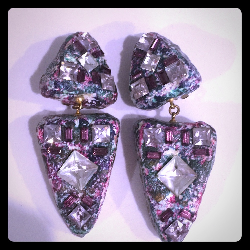 Clip on Margot Manhattan earrings!